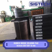 Rubber Bridge Bearing Pad Ukuran 200*200*36 mm SIG-BP