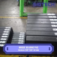 Bridge Bearing Pad Ukuran 500*500*68 mm SIG-BP