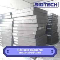 Elastomer Bearing Pad Ukuran 400*275*20 mm SIG-BP