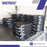 Elastomeric Bearing Pad Ukuran 500*415*33 mm SIG-BP