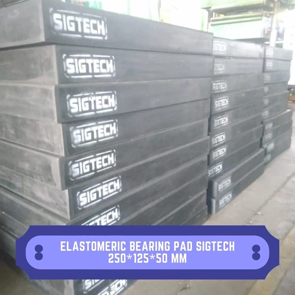 Elastomeric Bearing Pad SIGTECH 250*125*50 mm SIG-BP