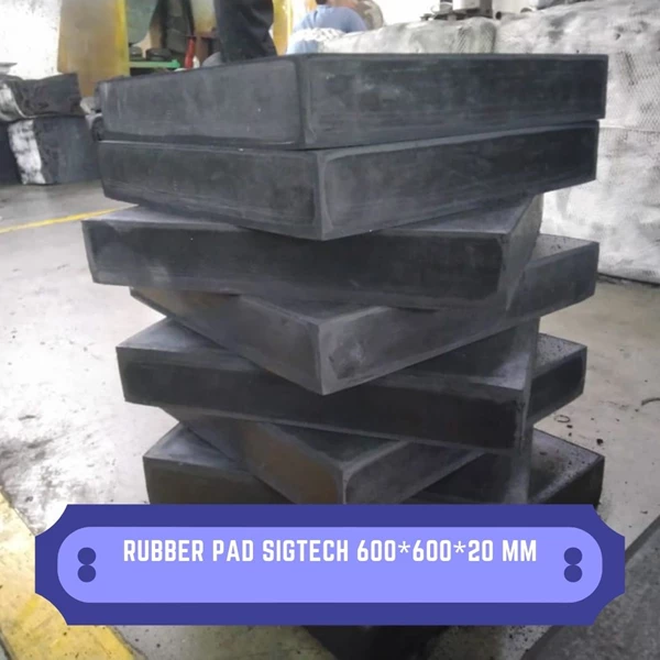 Rubber Pad SIGTECH 600*600*20 mm