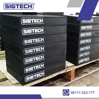 rubber elastomer SIGTECH 650*150*56 mm