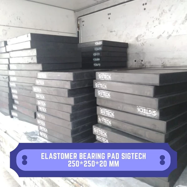 Elastomer Bearing Pad SIGTECH 250*250*20 mm