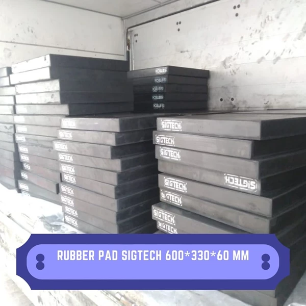 Rubber Pad Bridge SIGTECH 600*330*60 mm SIG-RP