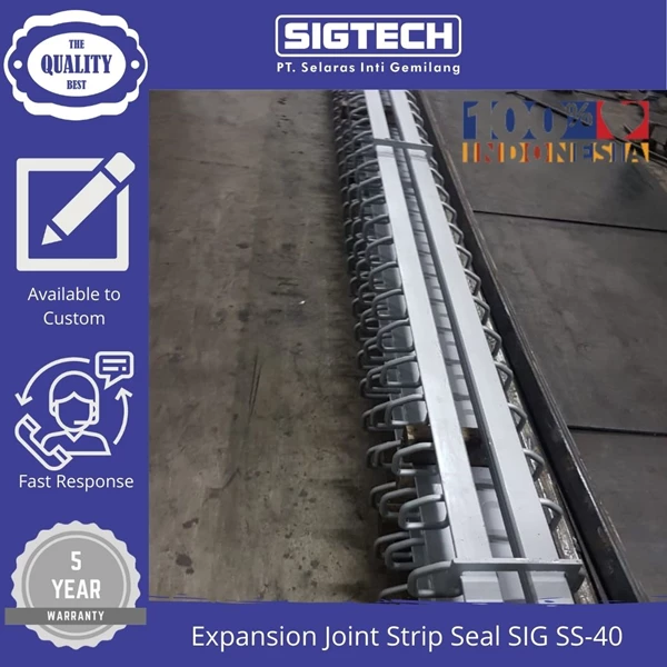 Expansion Joint Strip Seal SIGTECH SIG SS-40